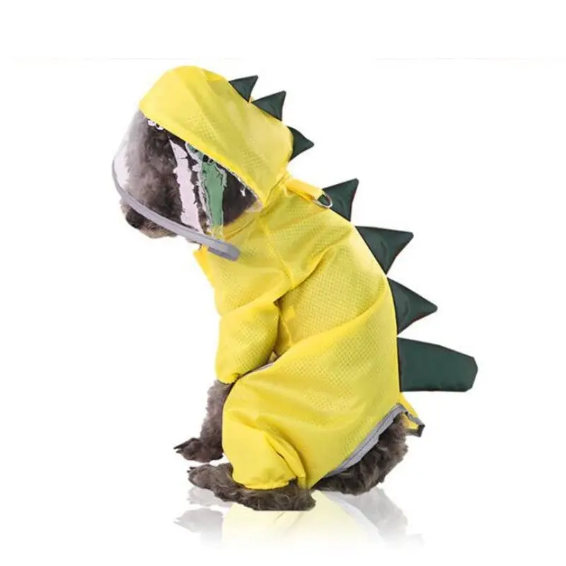 

Waterproof Pet Dog Clothes For Dogs Raincoat Dinosaur Jumpsuits Pug French Bulldog Raincoats For Dogs Jumpsuits Pet Rainwear