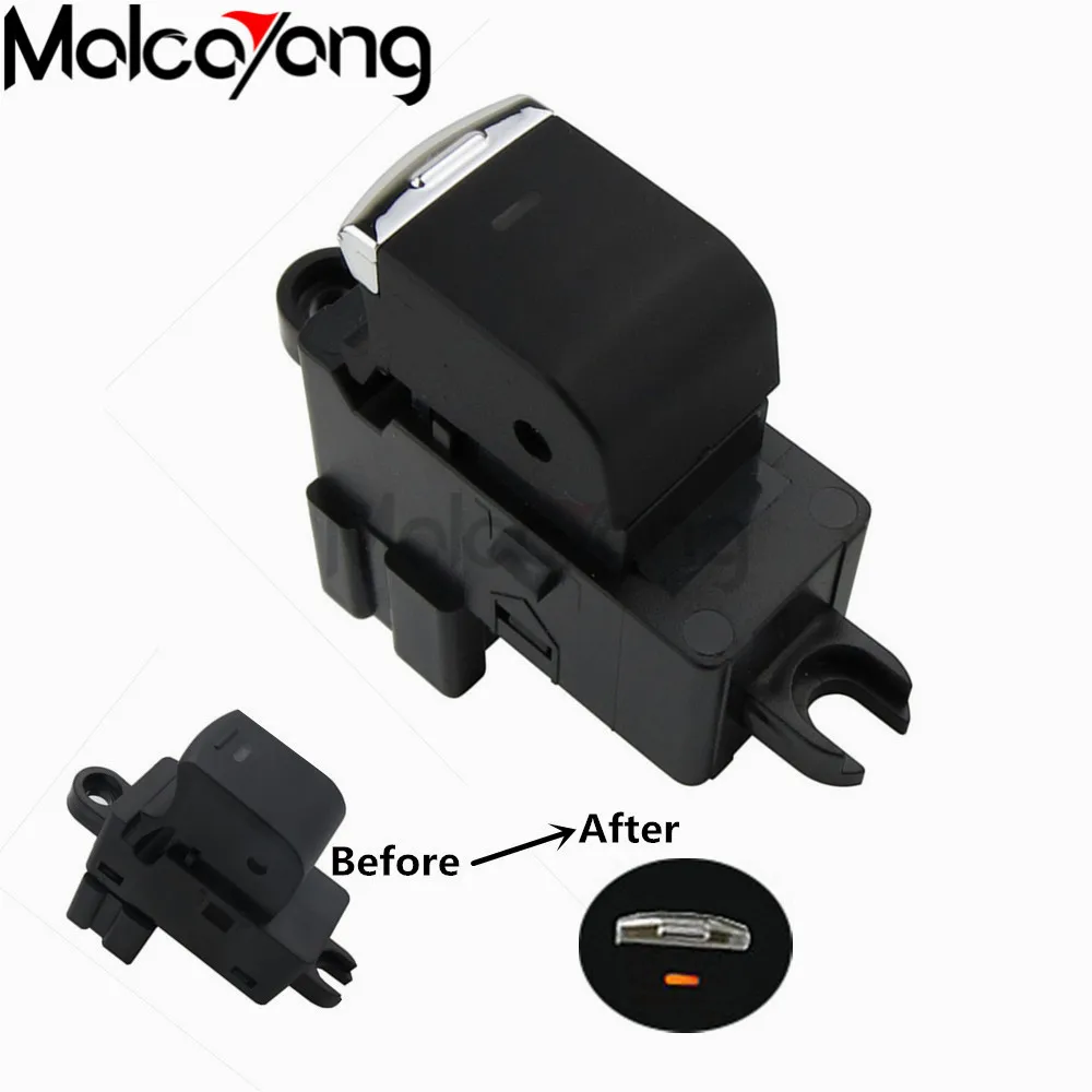 С хромированным выключателем для окна автомобиля регулятор подъемника