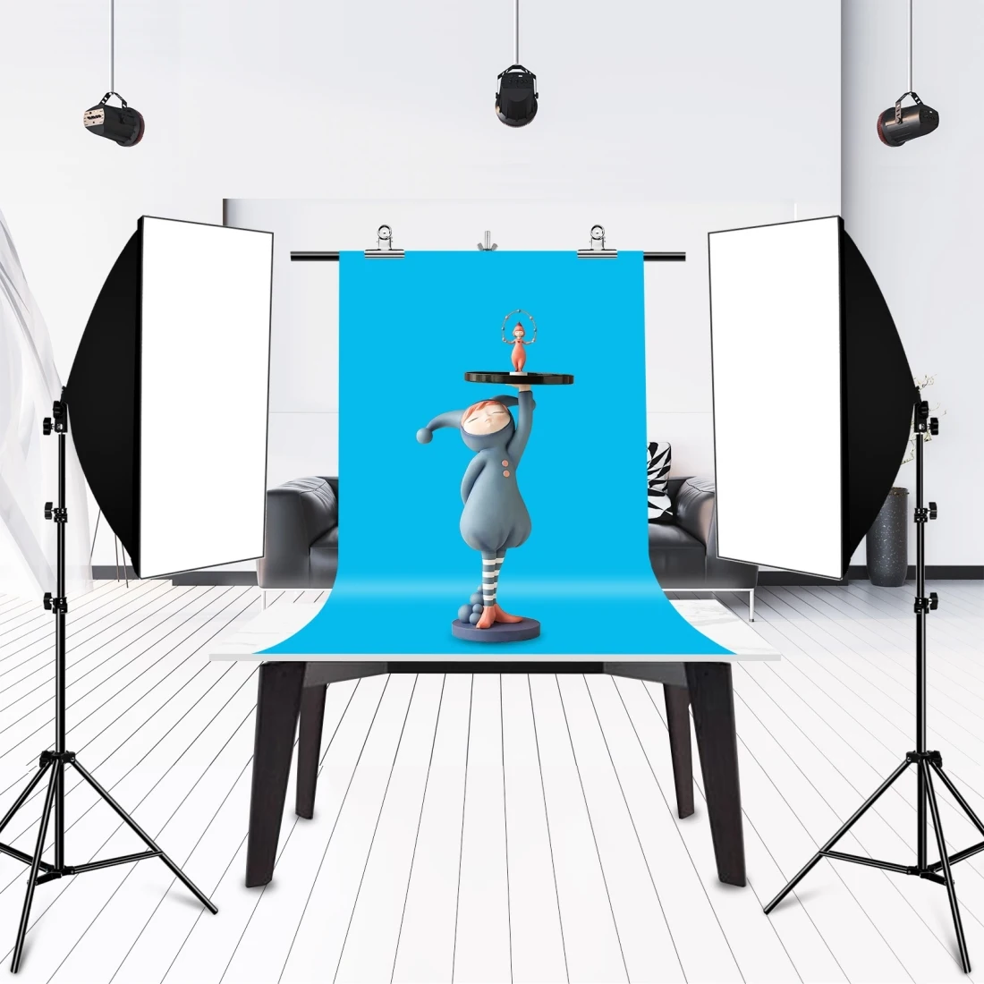 Фотография 67 см фотостудия Т-образный фон стойка система поддержки для видео
