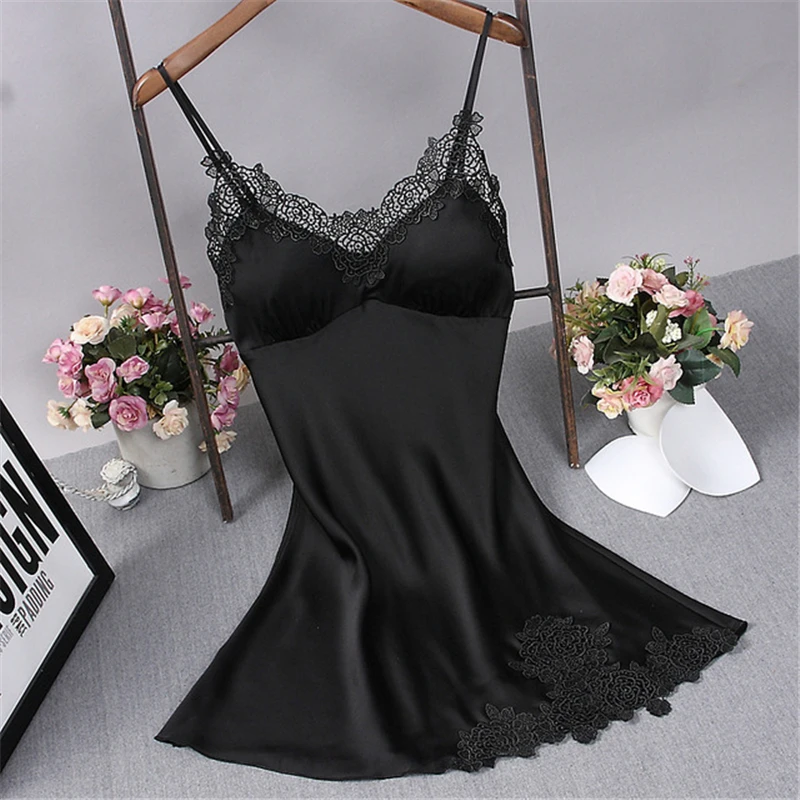 

Fashion nightdress casual homewear sexy attractive woman Sleepwear summer suspender nightdress rayon ночная рубашка