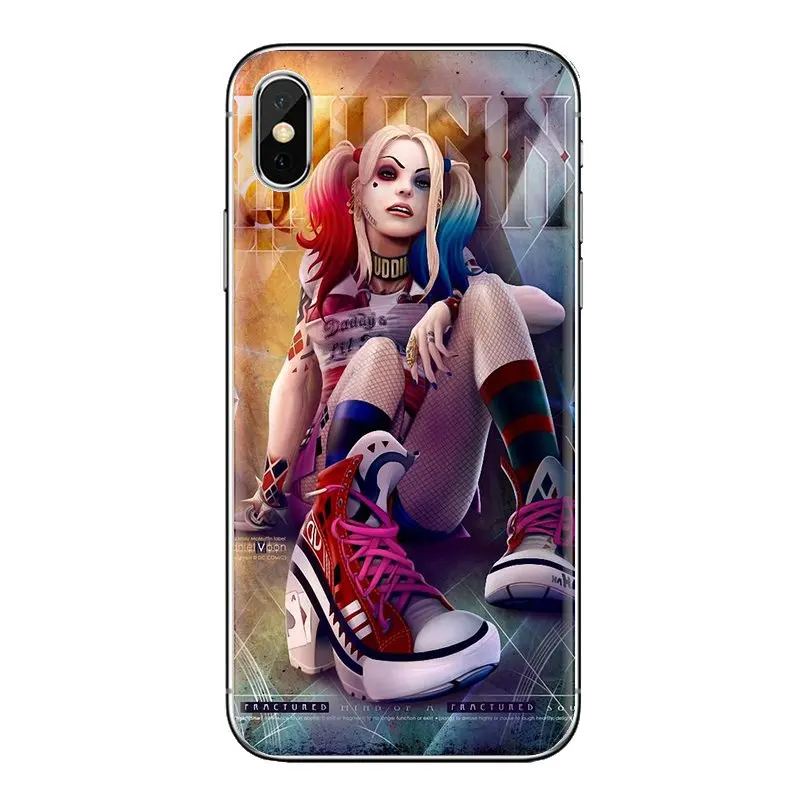 Suicide Squad Harley Quinn Joker TPU Skin Cover For Xiaomi Mi3 Samsung A10 A30 A40 A50 A60 A70 Galaxy S2 Note 2 Grand Core Prime |