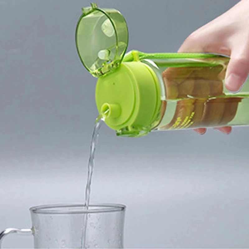 

400ml 560ml Portable Plastic Water Bottle High Quality Tour Outdoor Bicycle Sports Drinking Leak-proof Water Bottle