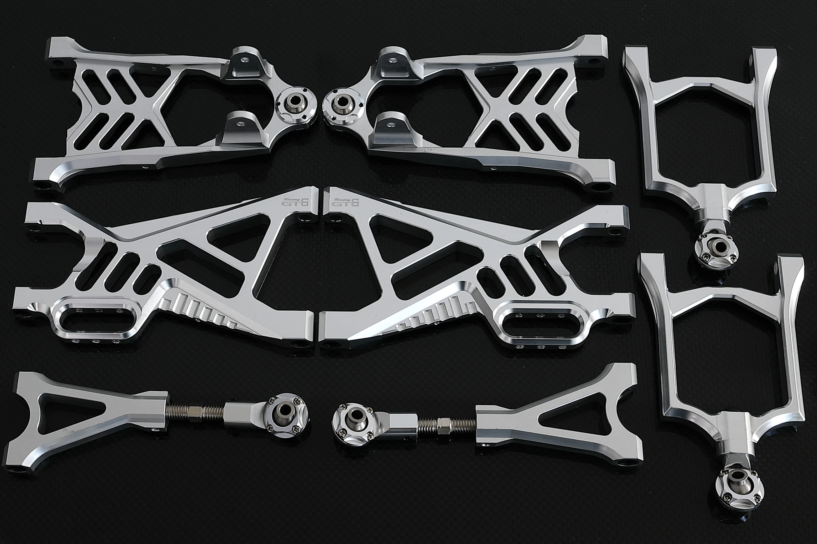 GTBracing Aluminum Alloy Front and Rear Suspension Arm Set for HPI RC 1/5 Baja 5B | Игрушки и хобби