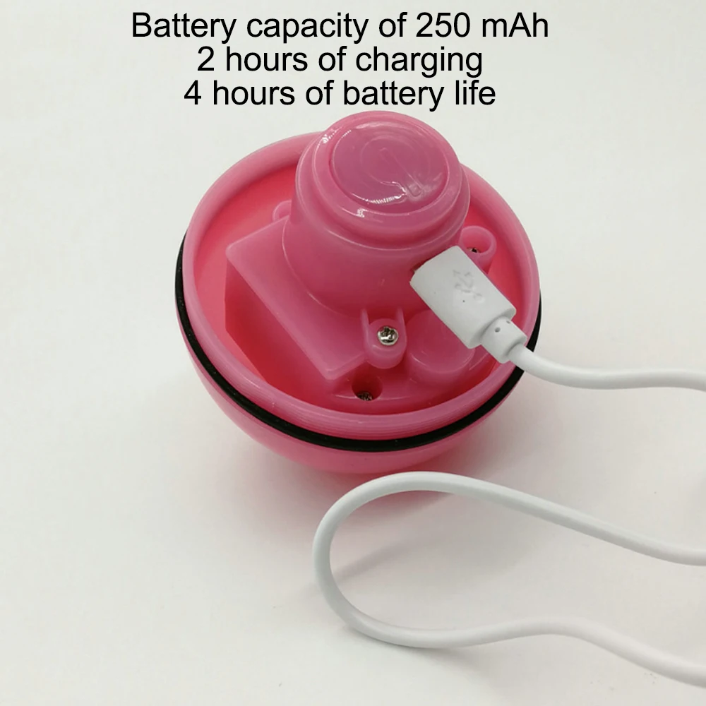 Новый высококачественный автоматический Забавный игрушечный мяч для кошки с usb