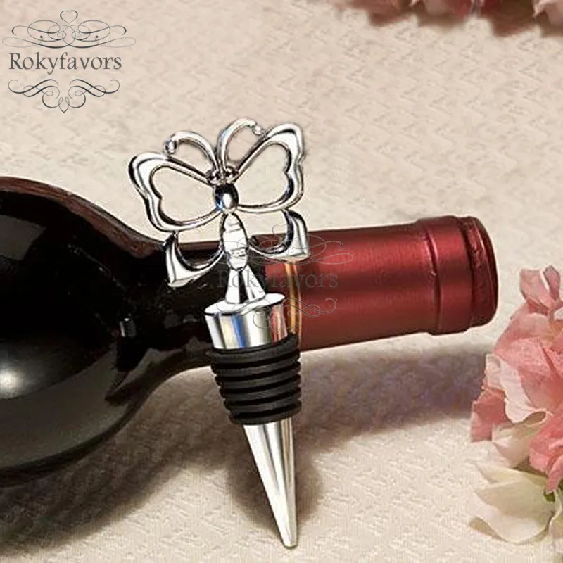 10 шт Бабочка вино пробка услуги девичник Свадьба юбилей Keepsake события поставки
