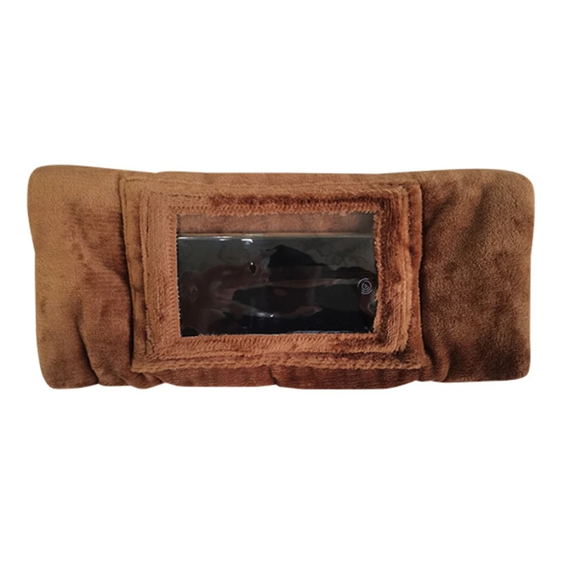 

USB Electric Heating Hand Warmer Plush Handbag Explosion-Proof Washable Girl Baby Warm for Office Car K0AB