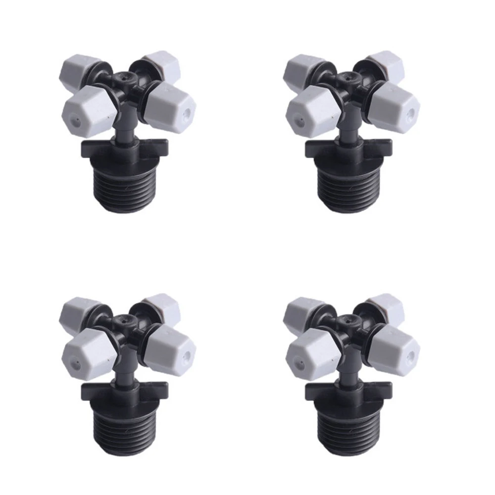 

10pcs Hanging Anti Drip Misting Nozzle Cross Atomizing Nozzle Fog WATER SPRAY To Greenhouse Drip Irrigation