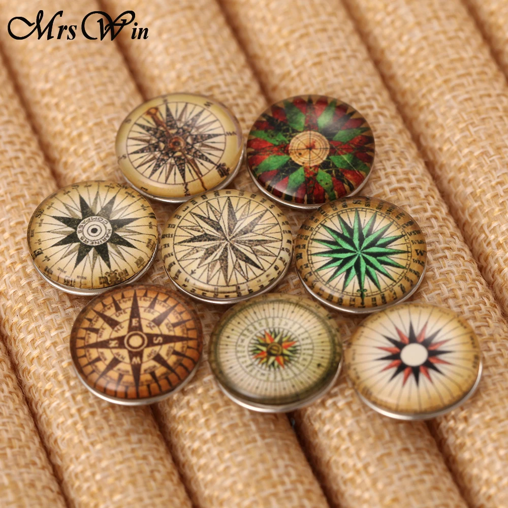 Новый цветок искусственное стекло 18 мм кнопки ювелирные изделия подходят для