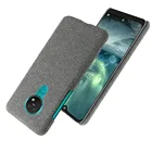 Тонкий тканевый текстурный чехол для Nokia 7,2, чехол для Nokia 7,2, 6,2, тканевый ультратонкий нескользящий чехол для Nokia 7,2, 6,2, 6,3, Nokia7.2