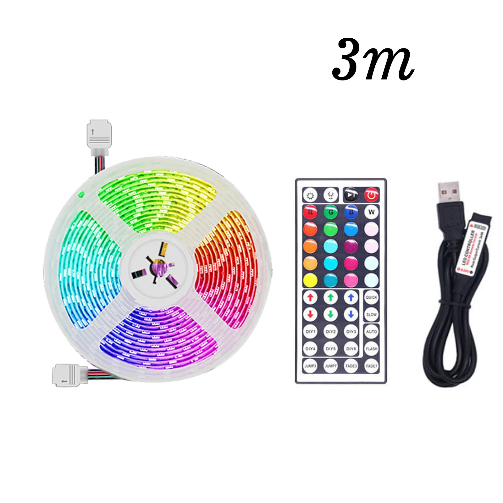 

Cool festival lights LED Light Strip With Multi-Color Light USB 5050 Flexible RGB LED Light Strip Luces frescas del festival