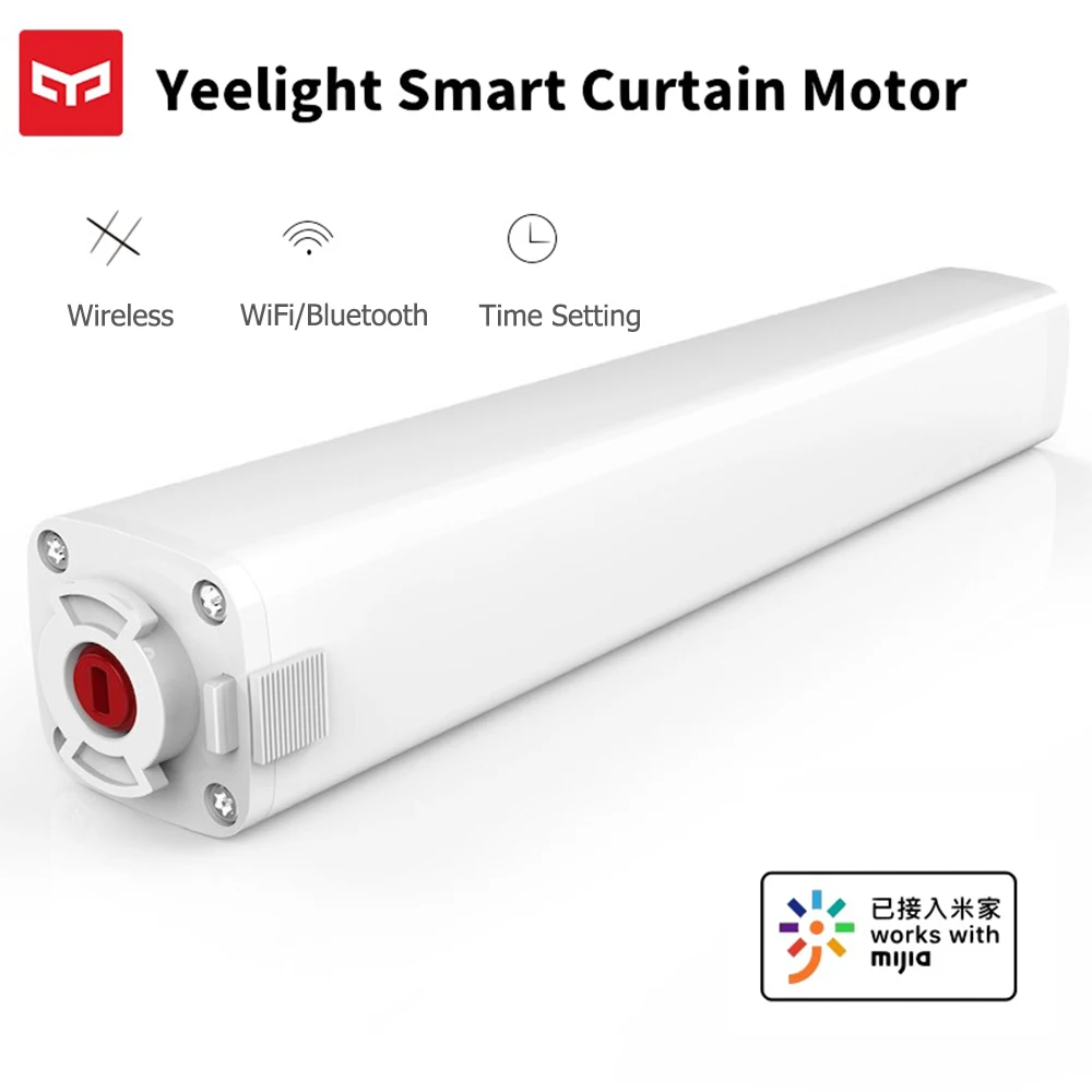 Yeelight умный занавес мотор WiFi Bluetooth двойной режим настройки времени WiFi беспроводное интеллектуальное домашнее устройство работает с приложением Mijia