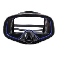 1pc tempered glass diving mask adults snorkeling gear glasses diving goggles unisex underwater swimming equipment