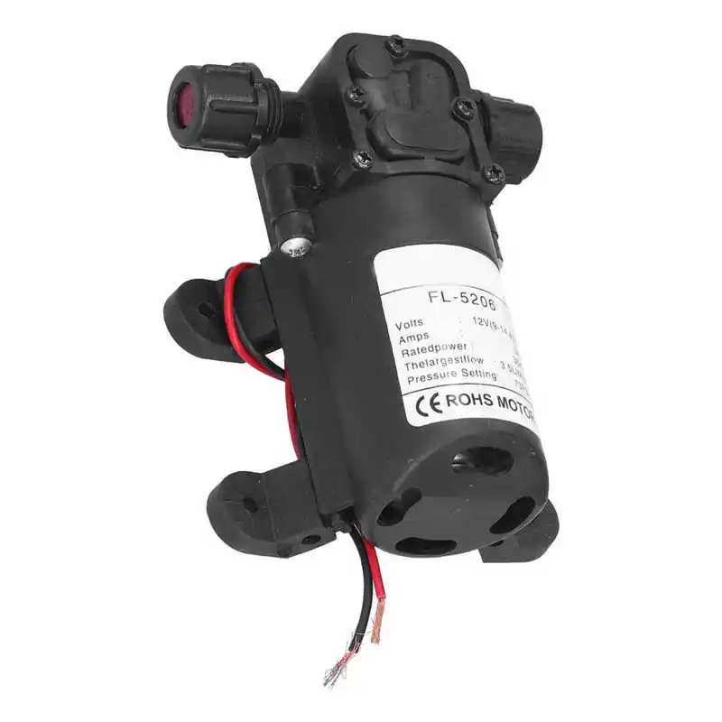 Водяной насос с двойной резьбой диафрагменный высокого давления 12 в 36 Вт для