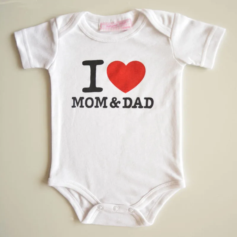 Летняя одежда для новорожденных хлопковое боди мальчиков и девочек Забавные