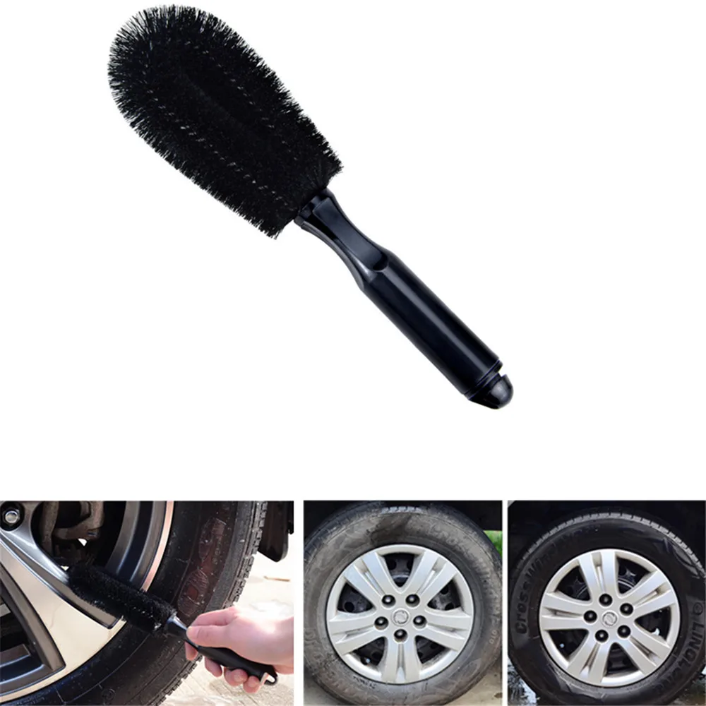 Автомойка колеса щетка PP ручка транспортное средство колесо очистки обода шина