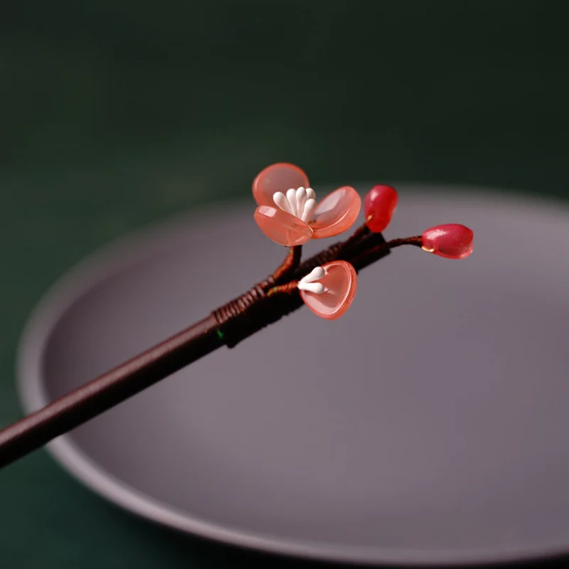 

Vintage Chinese Style Hair Stick Women Wooden Flower Hair Stick Hair Chopsticks Hairpin Woman Jewelry Hair Clip Accessories