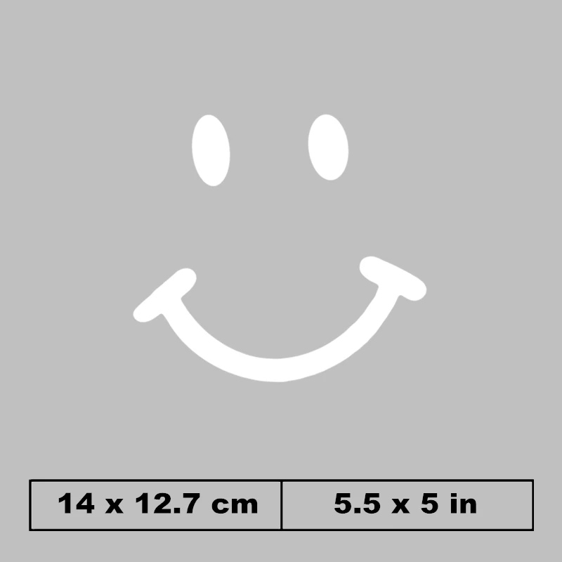 Новые забавные нашивки с принтом улыбки выражения лица наклейки украшение для