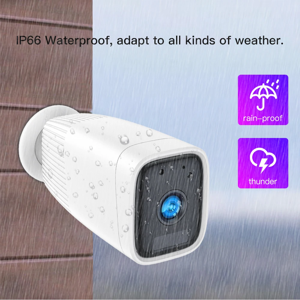 SDETER 1080P аккумуляторная ip-камера безопасности наружная влагозащищенная Wi-Fi камера видеонаблюдения ночного видения Сигнализация Движения P2P