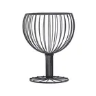 Кухонная миска для фруктов, металлическая тарелка, чаша для вина, корзина, геометрические ремесла, ваза для хранения фруктов дома, гостиной