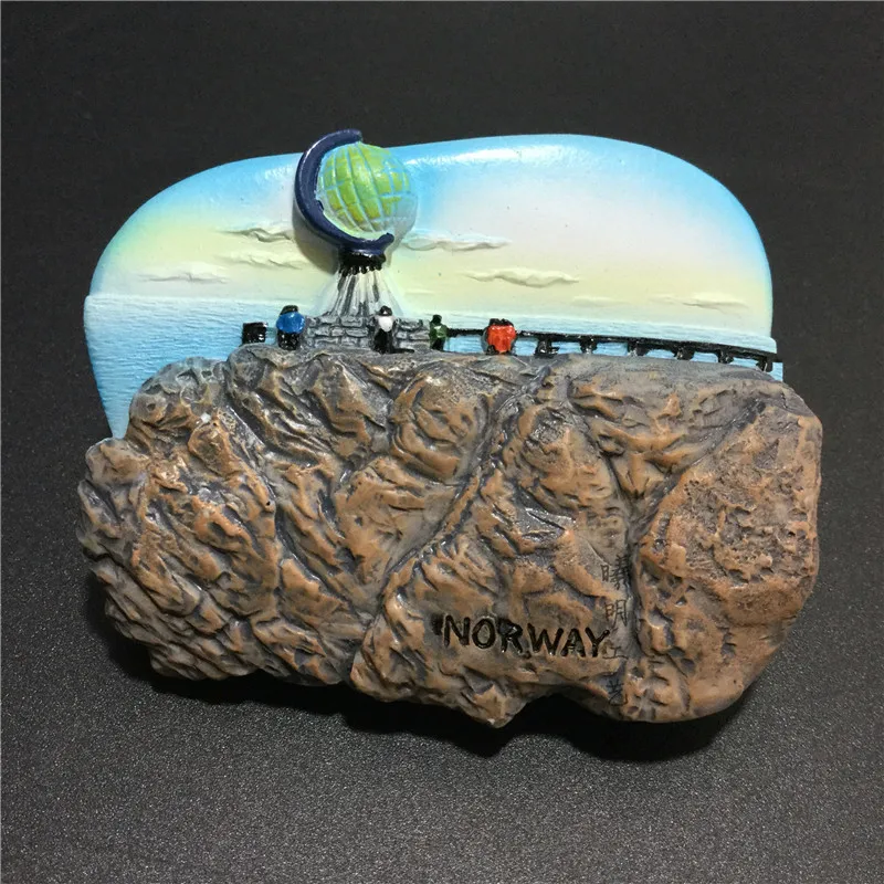 Магниты на холодильник BABELEMI для Норвегии дорожные туристические сувениры 3D