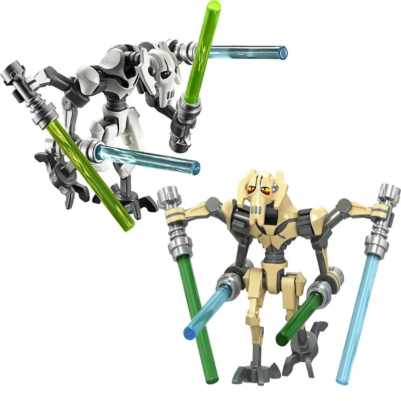 The Imperial Buzz Droid Battle General Robot Grievous BB-8 R2D2 Model Blocks Construction Building Brick Toys For Children | Игрушки и