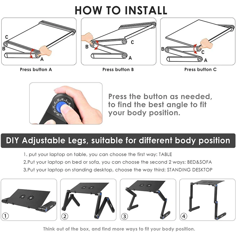складная подставка для ноут