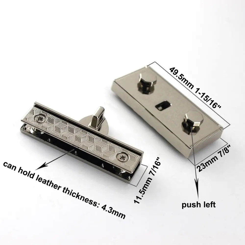 1 шт. металлическая застежка для сумок и кошельков|Пуговицы| |