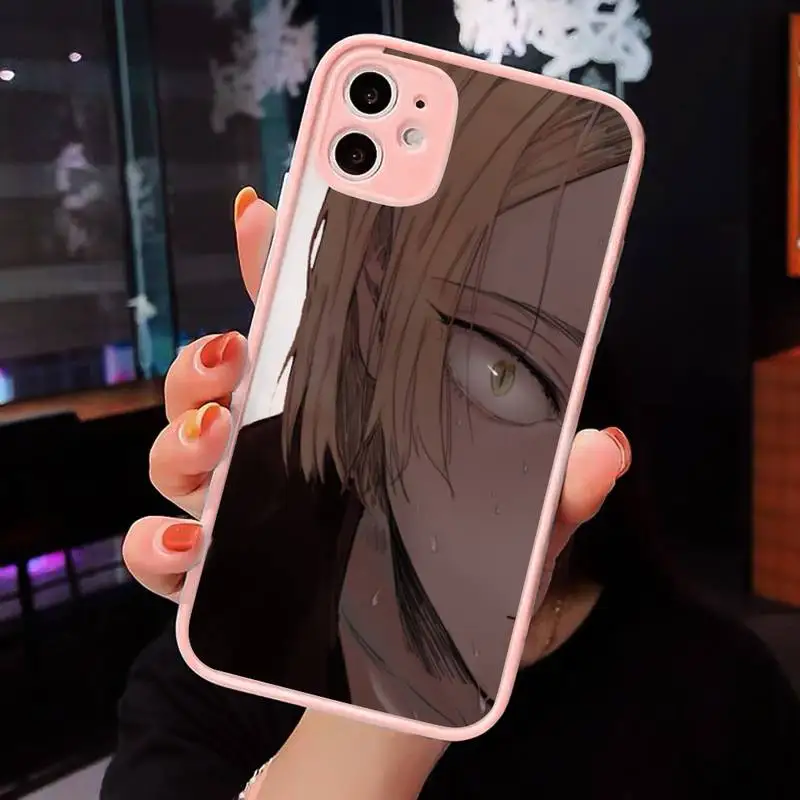 

Anime Kenma Kozume Of Haikyuu Phone Case matte transparent For iphone 7 8 11 12 plus mini x xs xr pro max cover