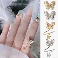 nail rhinestone double layer exquisite fastness all match nail art tools for women