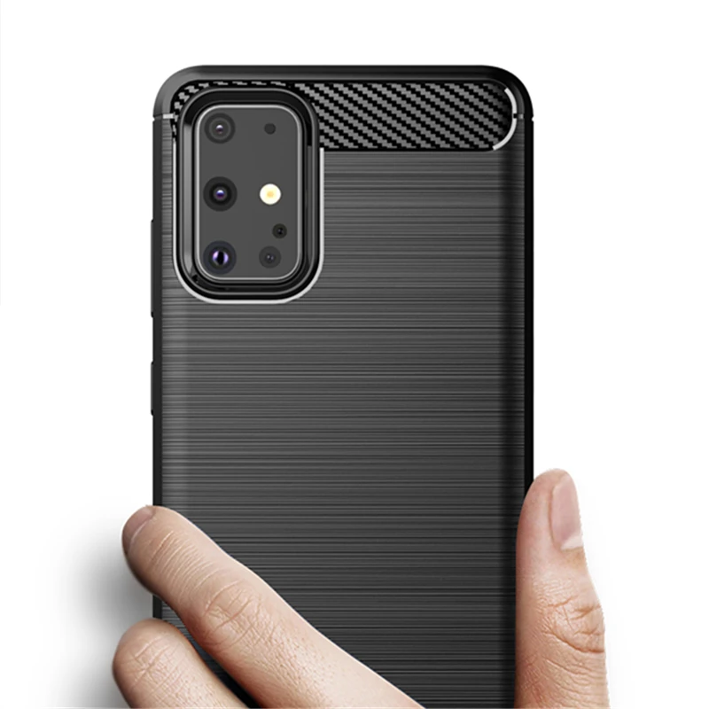 Тонкий чехол мягкий силиконовый для Samsung Galaxy S20 Plus ультрапротивоударный телефона