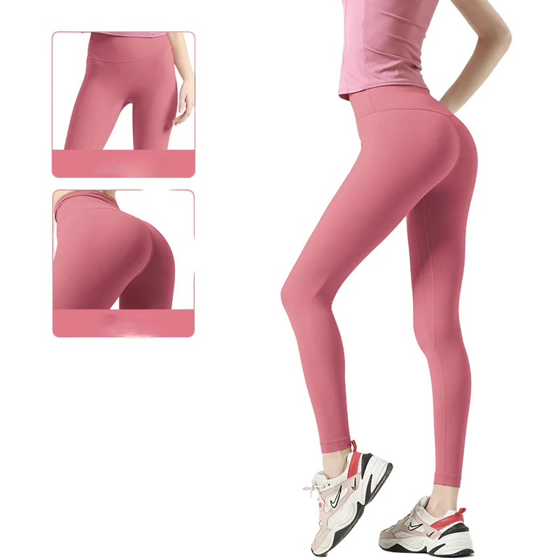 Women's Leggings Seamless Yoga Pants Top High Waist Tight Sweatpants Up Hip Girl Clothing Fitness Run Gym Sports Leggings Mujer