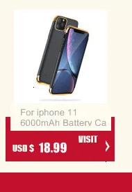 Беспроводной Чехол для зарядного устройства для iphone XS MAX XR X XS 5500 мАч, внешний аккумулятор, зарядка с цифровым дисплеем, чехол для зарядного устройства s