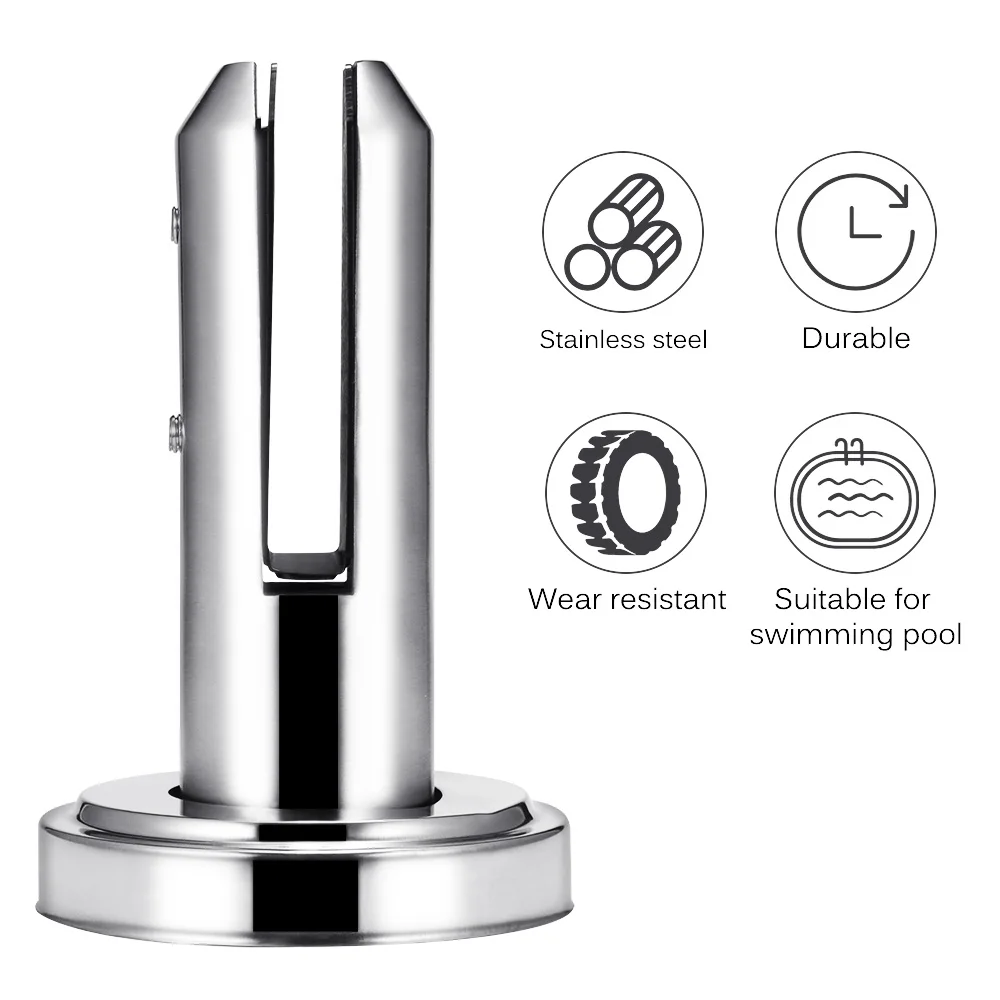 304 нержавеющая сталь для бассейна напольные стеклянные балюстрады перила