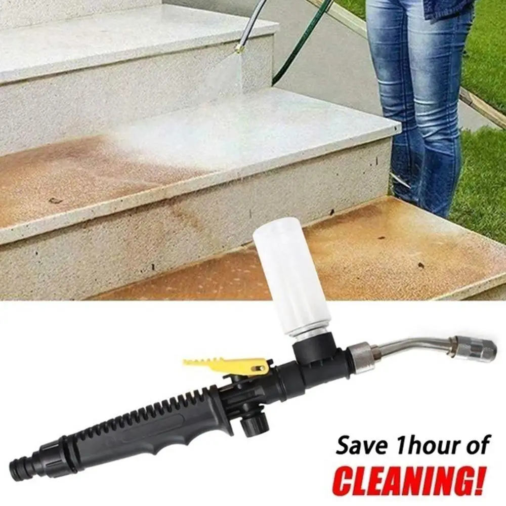 

Gardening Supplies High Pressure Washer Helpful To Clean Garden Spray Nozzle Water Torch Fast Quick Car Home Hose Outdoor
