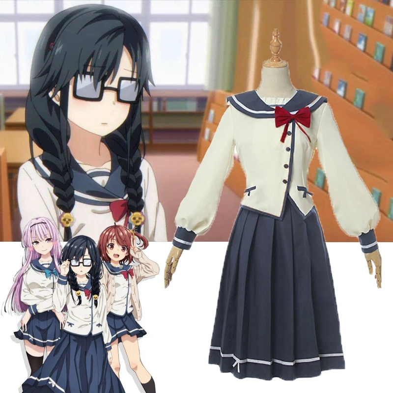Костюм для косплея аниме оресуки саншокуин сумиреко школьная форма панси род во
