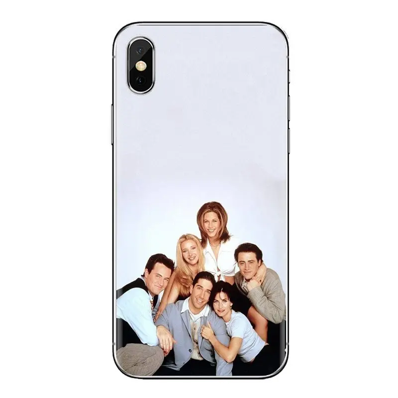 Transparent TPU Bag Case For Samsung Galaxy S2 S3 S4 S5 MINI S6 S7 edge S8 S9 Plus Note 2 3 4 5 8 Coque Fundas Friends TV Series |