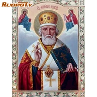 ruopoty diamond painting 5d diy religion drawing portrait diamond embroidery mosaic figure fall square home decor