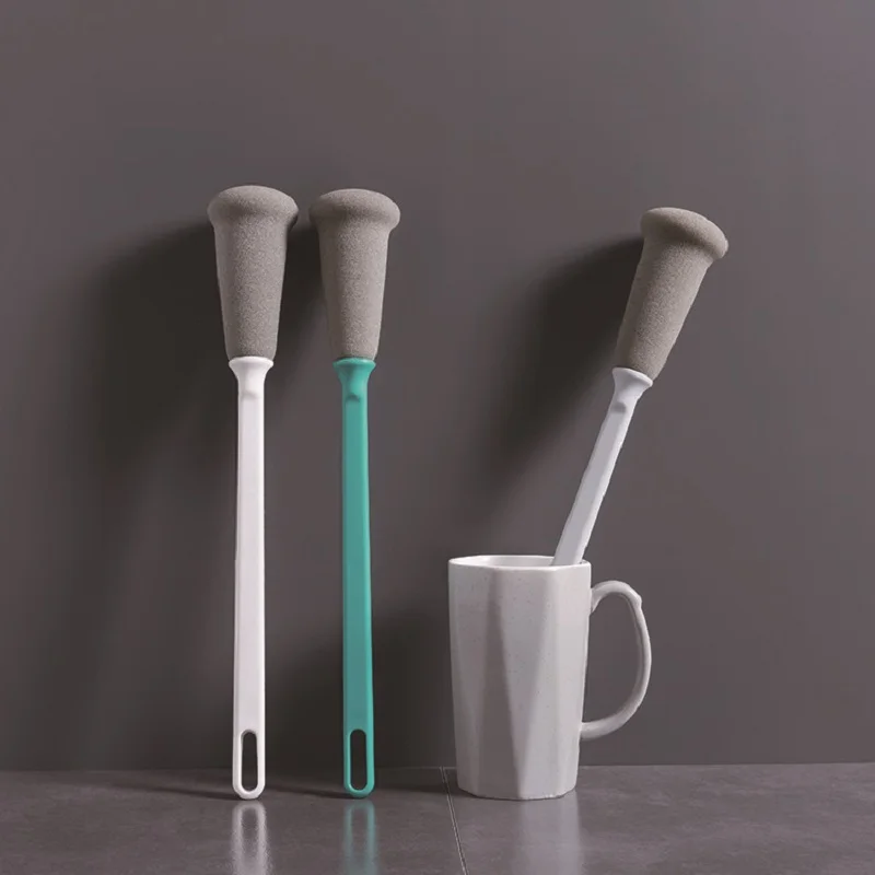 

Home cleaning, decontamination, long-handled sponge cup brush, vacuum flask, glass cleaning brush, baby bottle brush