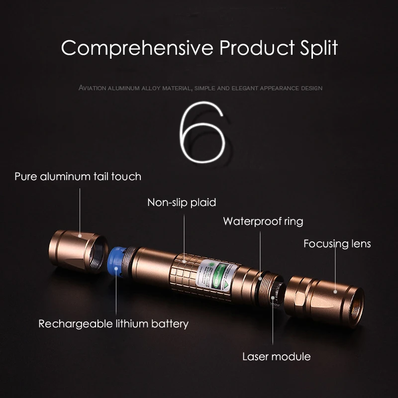 Лазерная указка высокой мощности охотничий зеленый лазер Тактический лазерный