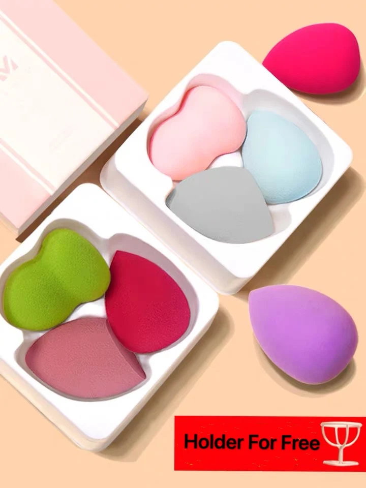3 шт макияж основа губка косметический набор слоеных в форме тыквы для макияжа
