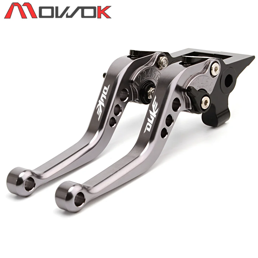 titanium black B Для KTM DUKE 390 duke 125 Duke 200 2013- RC 390- колпачки для шин и мотоциклов короткий тормозной рычаг сцепления - Цвет: titanium black B