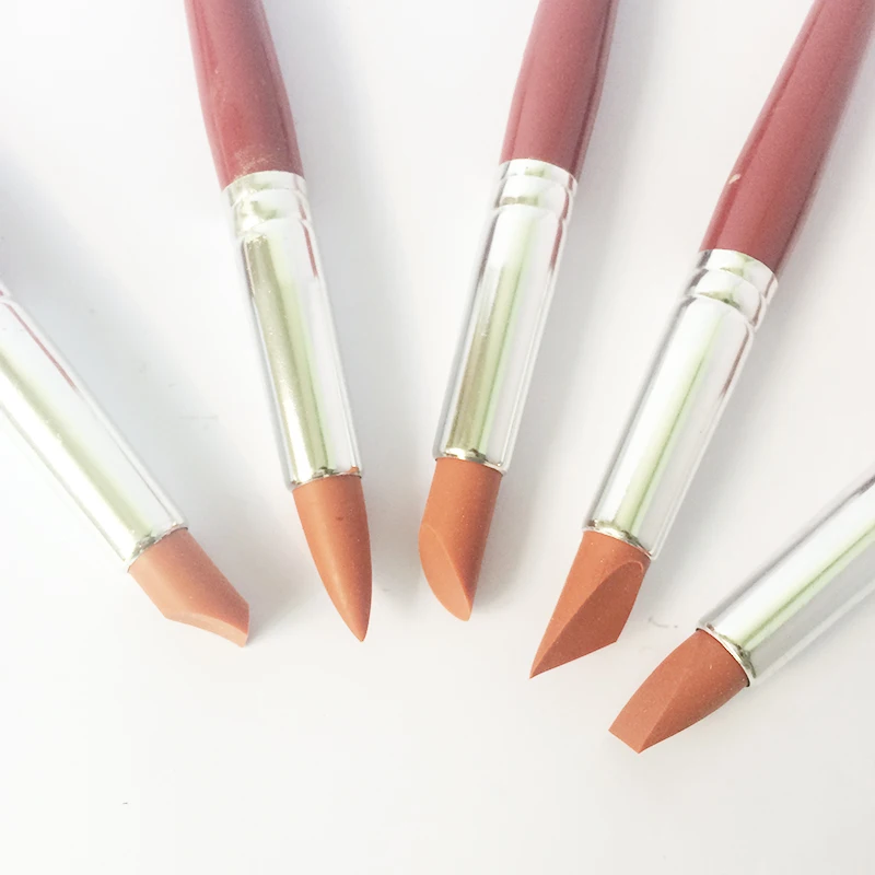 Инструменты для коррекции фигуры 1 см глина ногтей ремесло полировка резиновая