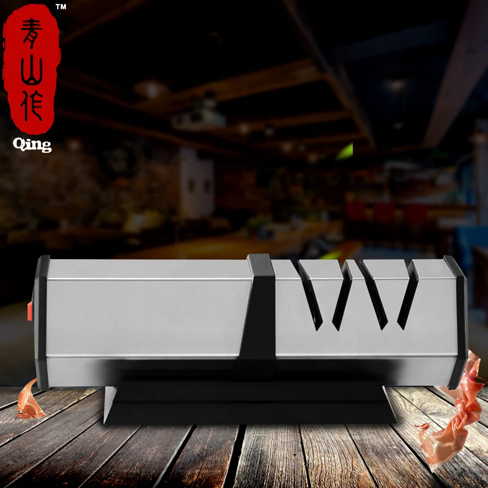 Профессиональная точилка для ножей Qing точильный камень инструмент заточки