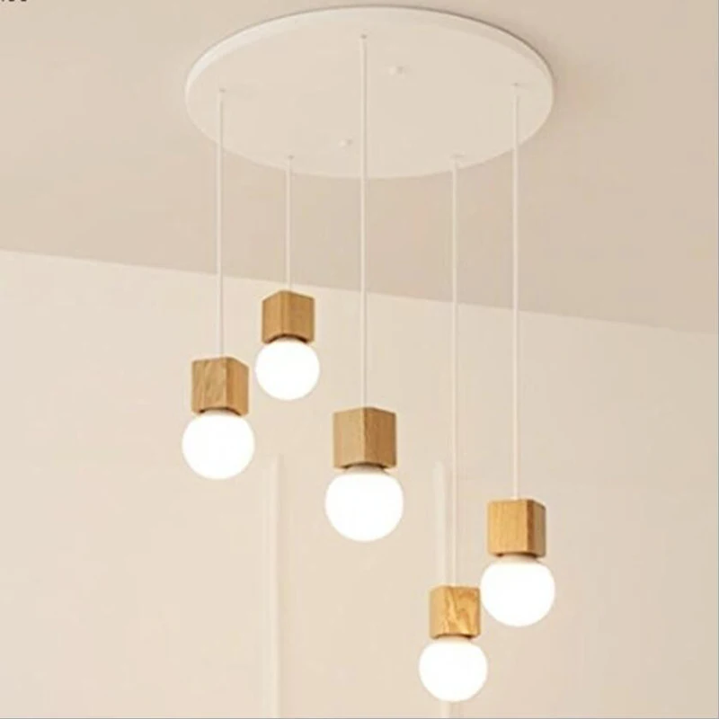 Простая креативная Люстра для столовой Современная Художественная лампа