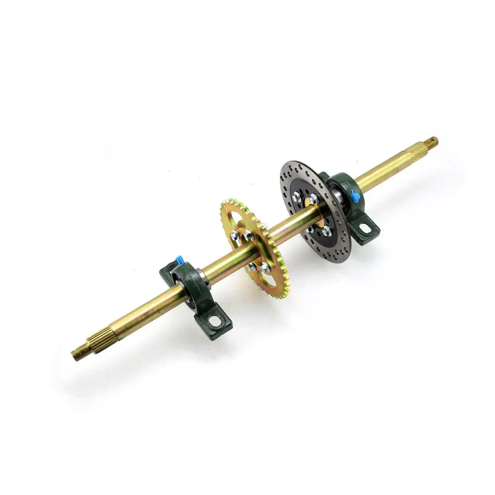 Детский картинг UTV багги Quad ATV снег песок снегоход треки в сборе с осевой цепью