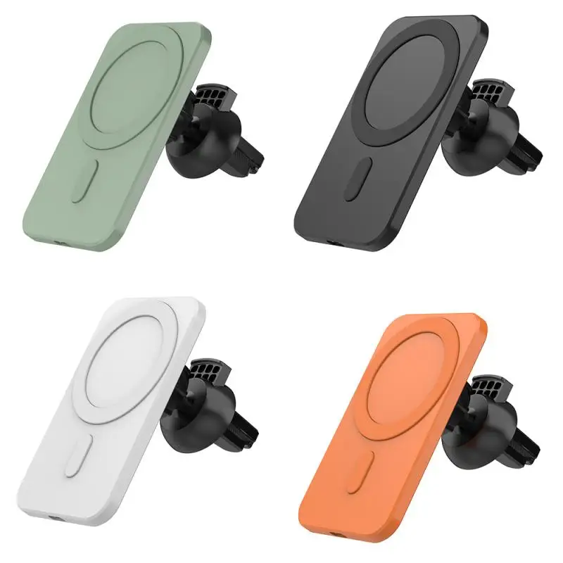 

Wireless Car Charger Charging Mounts Holder 15W Magnetic for iPhone12 Outlet Holder JK4X Universal Car Bracket