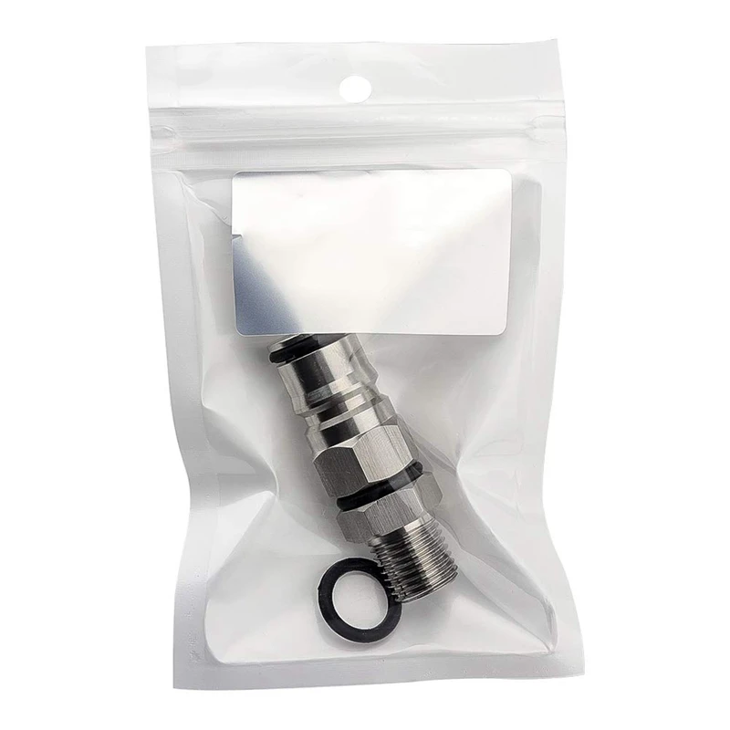 ABUI-1/4 дюйма Мужской Npt шестигранный сосок газовый шар замок с Poppers шаровой замок Адаптер для пивоварения пива