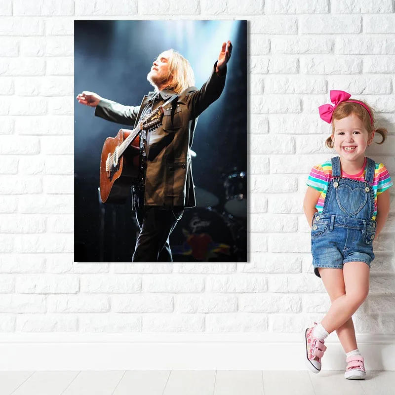 

Modern Tom Petty Wall Art Canvas Painting Picture Poster and Print Gallery Home Decor