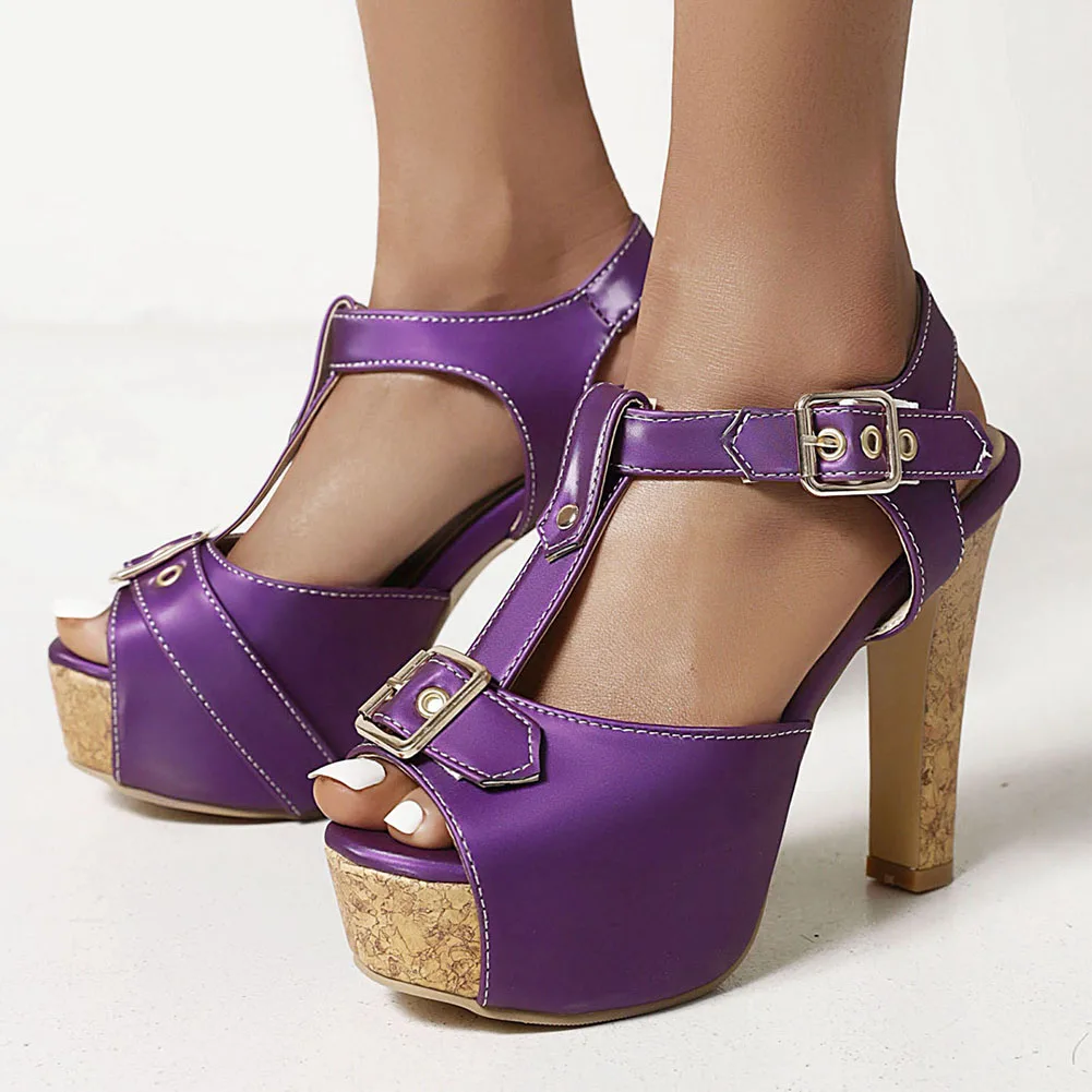 

comemore 2021 Summer Platform Elegant Flowers Printed Shoes Woman Summer Party High Heels Sandals Big Size Women Pumps Stiletto