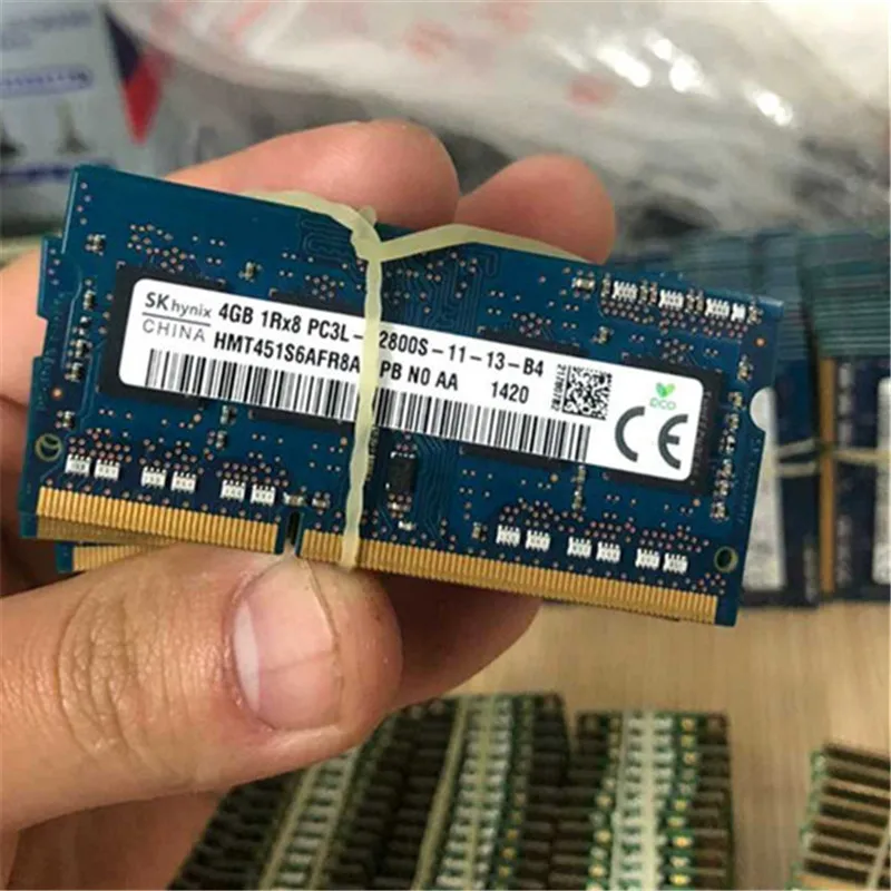 Ноутбук Skhynix memoria ddr3 ram для ноутбука 4 Гб 1rx8 pc3l 12800s 11 13 1600 МГц 1 35 в используется